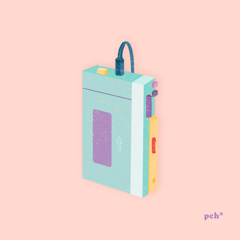 walkman illustration paula chisari